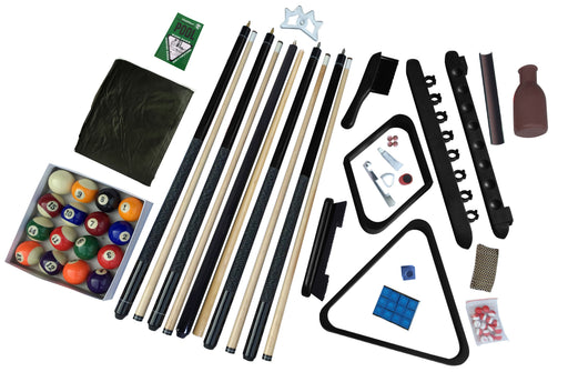 Hathaway Deluxe Billiards Accessory Kit - Black Finish — image 1
