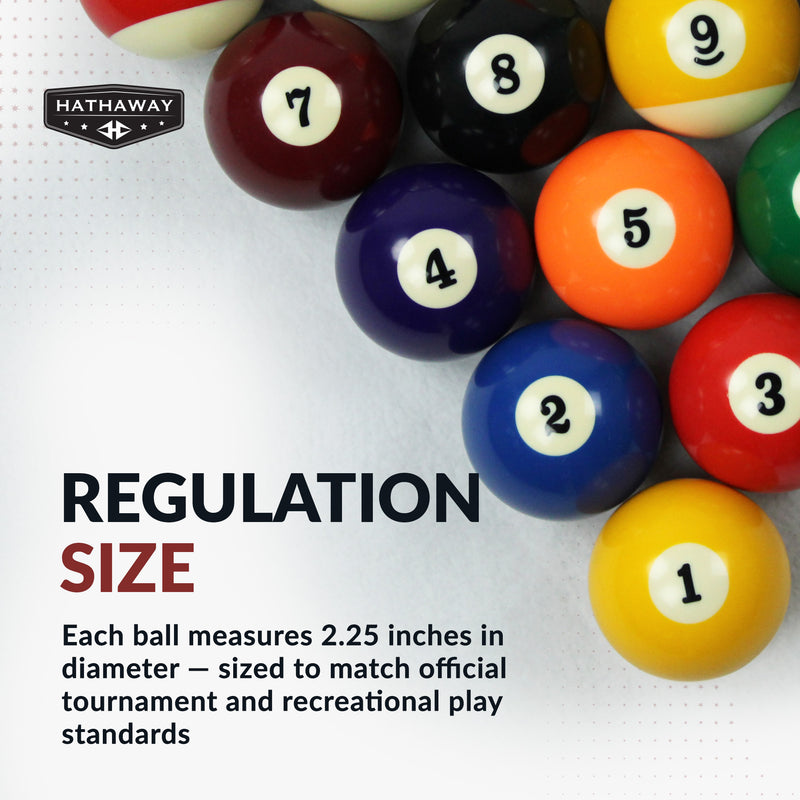 Hathaway Billiard Ball Set - Regulation Size — image 6
