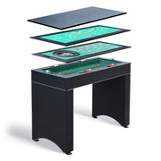 Hathaway Monte Carlo 48-in Roulette Table 4-in-1 Casino Multi-Game Set - Black — image 2