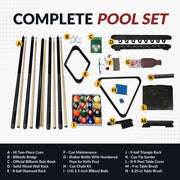 Hathaway Deluxe Billiards Accessory Kit - Black Finish — image 3