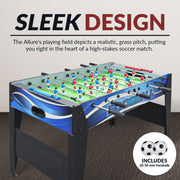 Allure 48-in Foosball Table - Black and Blue — image 8