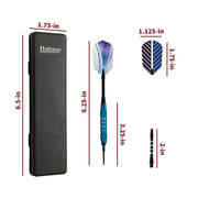 Hathaway Galaxy Soft Tip Darts with Alloy-Plated Barrels - 3 Piece Set — image 2