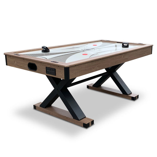 Hathaway Excalibur 72" Air Hockey Table with LED Scoring and Table Tennis Top — image 2