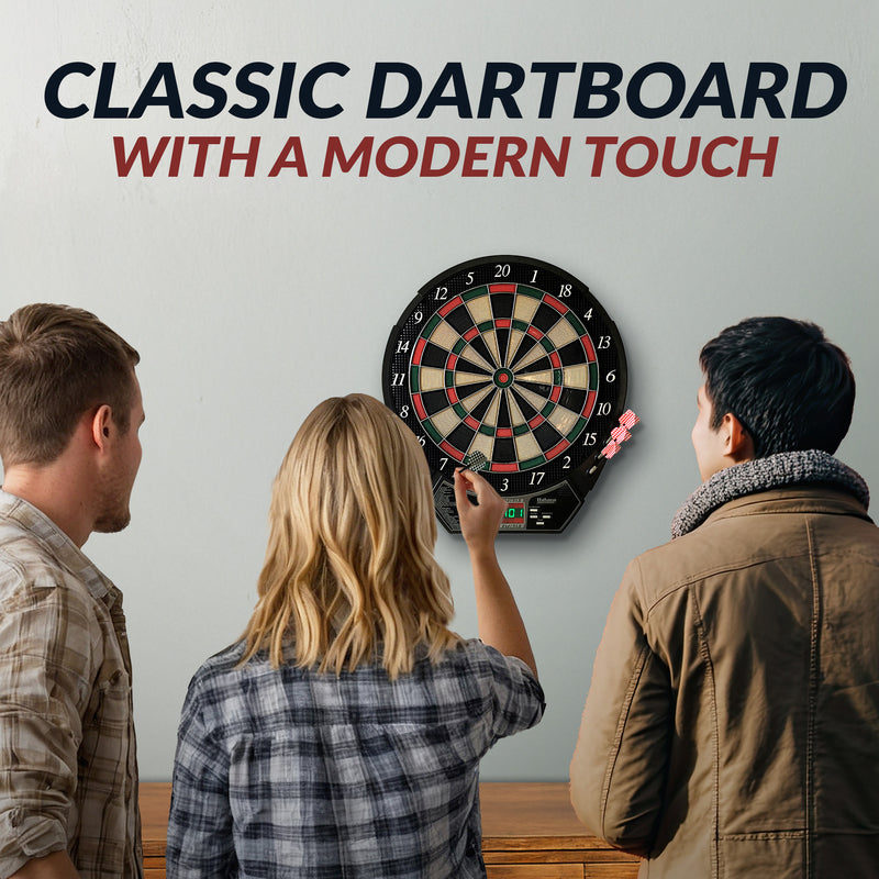 Hathaway Magnum 15.5-in Electronic Dartboard - 20 Games - Soft Tip — image 5