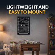 Foosball Game Rules Wall Art — image 5