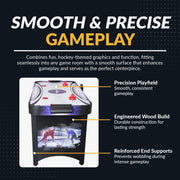 Hathaway Hat Trick 48" Air Hockey Table with LED Scoring — image 3
