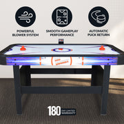 Hathaway Patriot 60" Air Hockey Table with LED Scoring — image 5