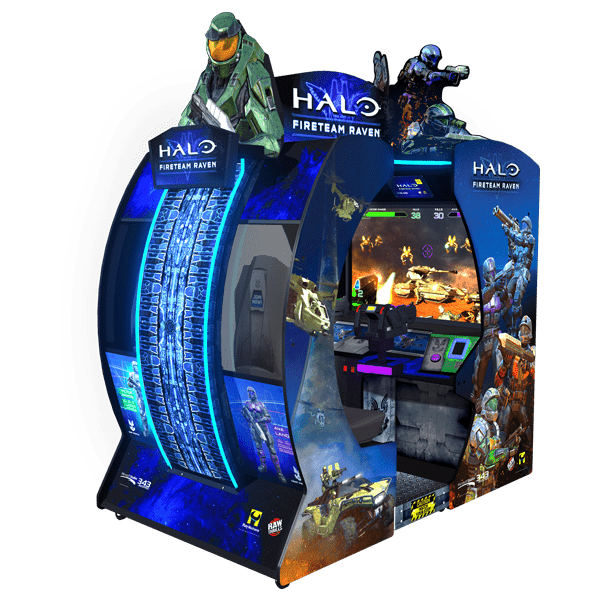 Halo Fireteam Raven 2 Player Environmental Arcade Game