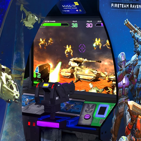 Halo Fireteam Raven 2 Player Environmental Arcade Game
