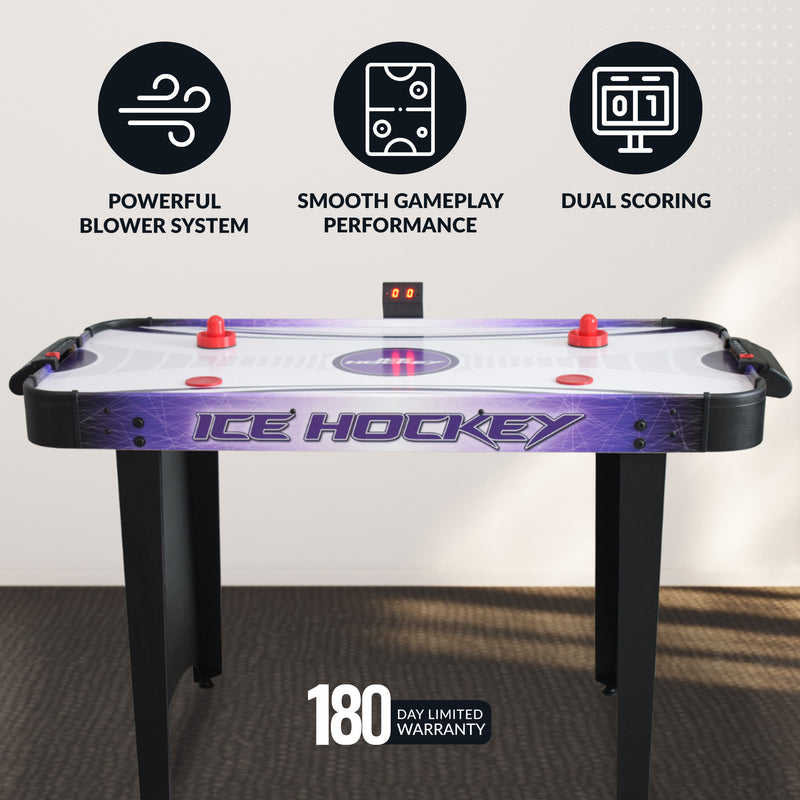 Hathaway Hat Trick 48" Air Hockey Table with LED Scoring — image 4