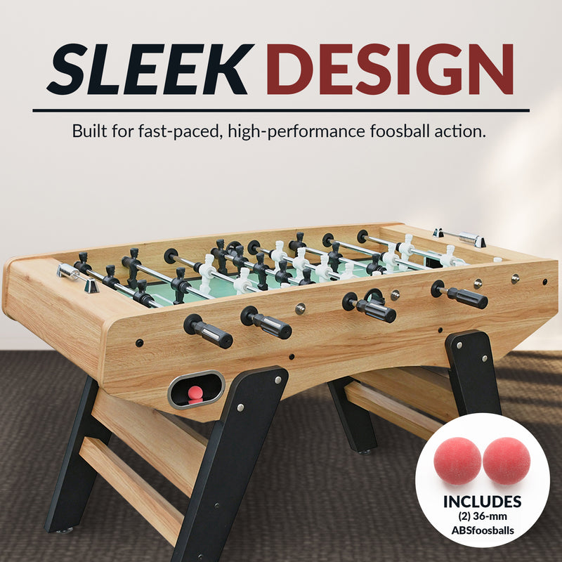 Center Stage Pro Series 59-in Foosball Table - Telescopic Safety Rods — image 8