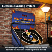 Hathaway Hot Shot 8-ft Roll Hop and Score Arcade Game Table with LED Scoring — image 7