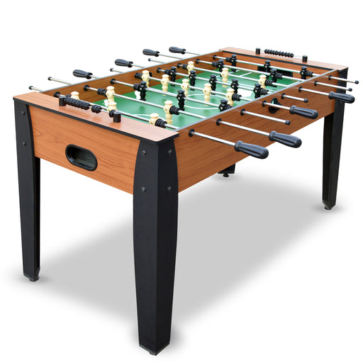 Hurricane 54-Inch Foosball Table with Light Cherry Finish, Analog Scoring and Accessories — image 2