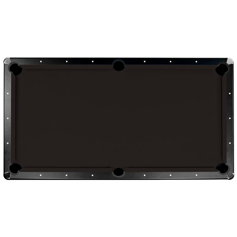Championship Saturn II Billiard Cloth Pool Table Felt - 7-ft - Black — image 1