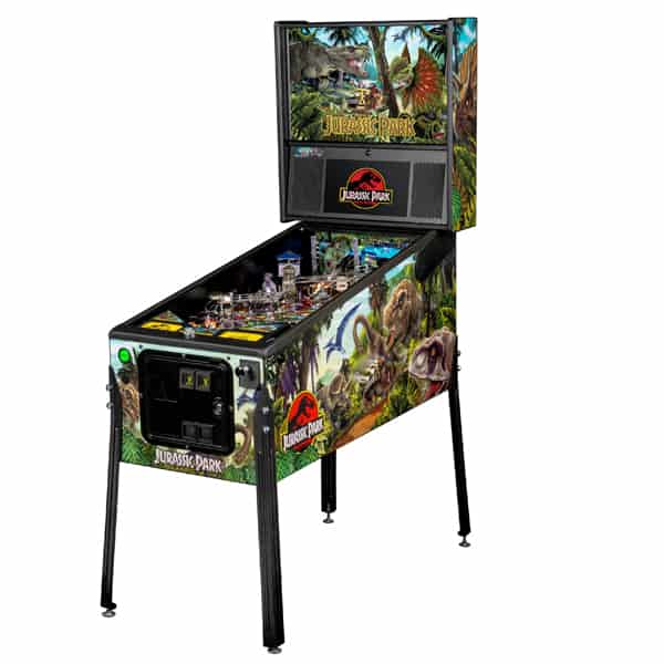 Jurassic Park Pinball Machine - main view