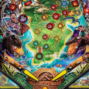 Jurassic Park Pinball Machine - view 2