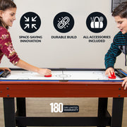 Hathaway Triad 48-in Pool Table 3-in-1 Multi-Game — image 5
