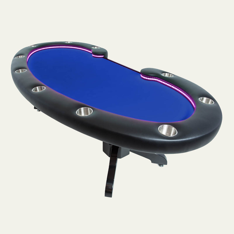 BBO Poker Tables Lumen HD Lighted Poker Table