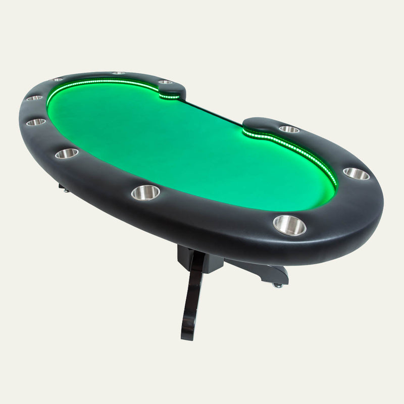 BBO Poker Tables Lumen HD Lighted Poker Table