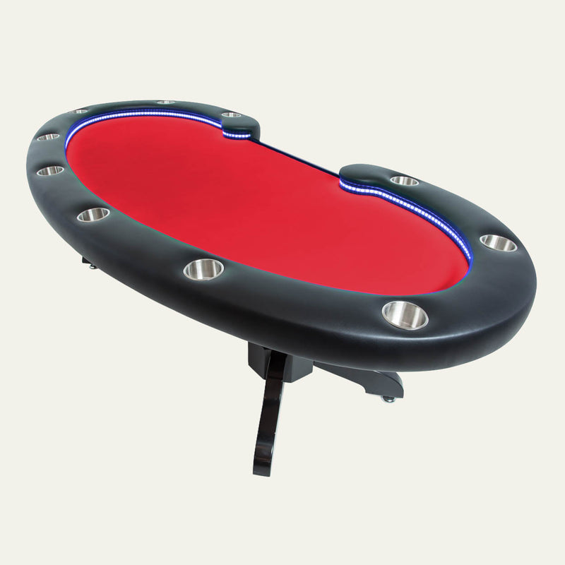 BBO Poker Tables Lumen HD Lighted Poker Table