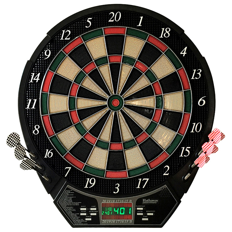 Hathaway Magnum 15.5-in Electronic Dartboard - 20 Games - Soft Tip — image 2