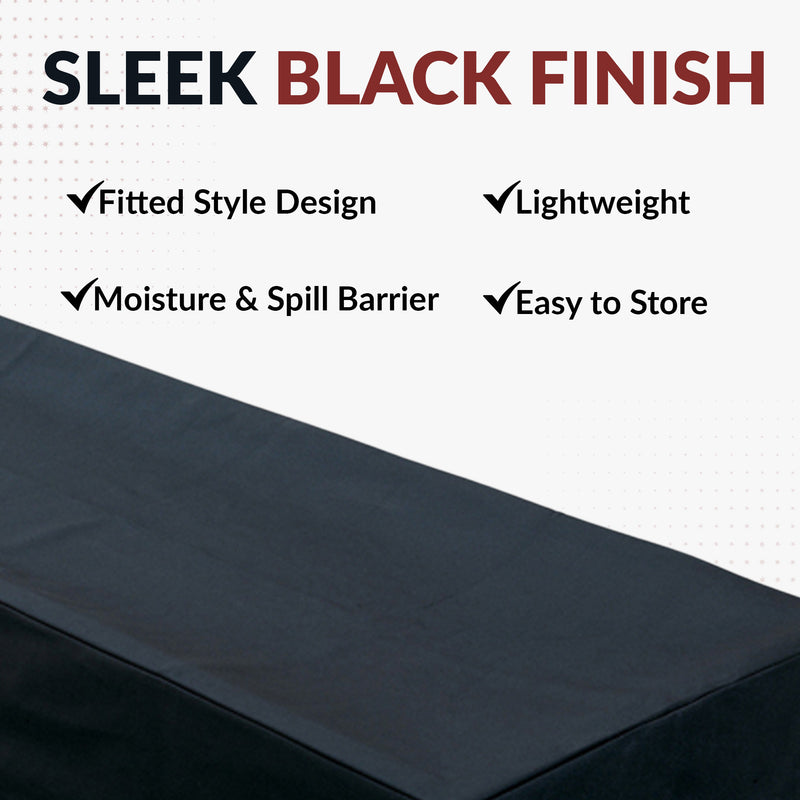 Hathaway 9-ft Shuffleboard Table Cover - Black — image 7