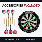 Hathaway Winner's Choice 18-in Bristle Dartboard — image 7