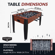 Dynasty 54-in Foosball Table — image 3