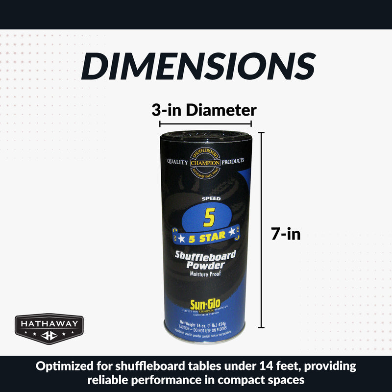 Hathaway Sun Glo Shuffleboard Powder — image 3