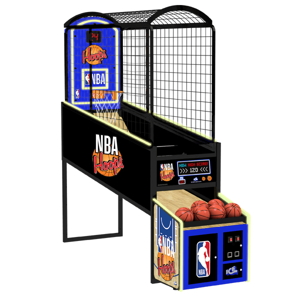 NBA Hoops Basketball Arcade Game - main view