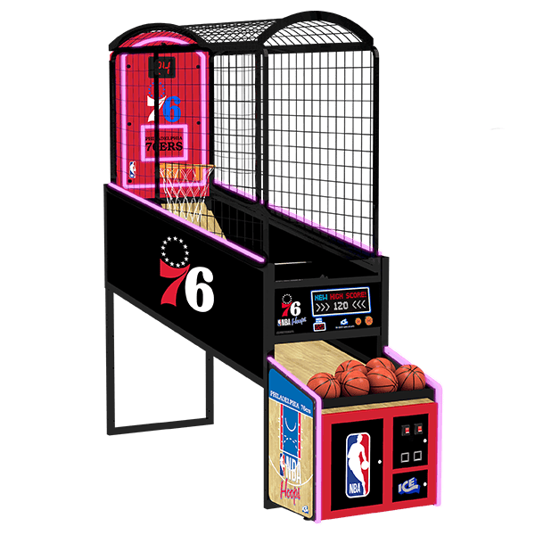 NBA Hoops Basketball Arcade Game - view 2