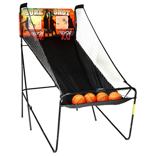 Hathaway Sure Shot 81-in Dual Basketball Arcade Game with LED Scoring — image 1