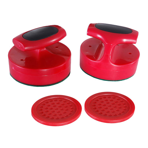 Hathaway Pro-Series Air Hockey 4" Strikers and 3" Pucks - Red — image 1