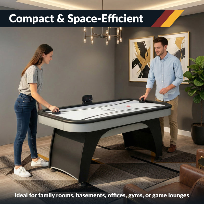 Hathaway Silverstreak 72" Air Hockey Table with LED Scoring — image 7