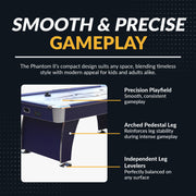 Hathaway Phantom II 90" Air Hockey Table with LED Scoring and Lights — image 4