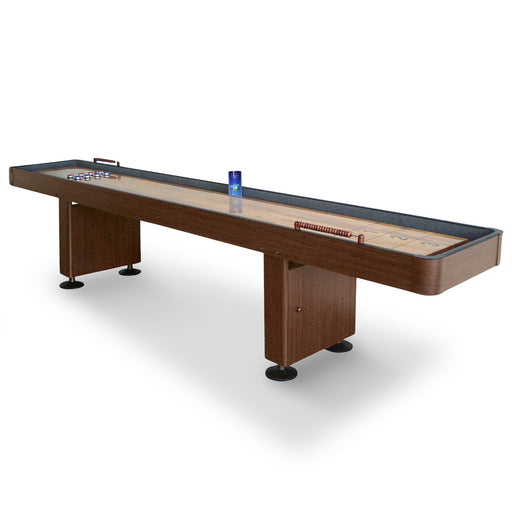 Hathaway Challenger 12-ft Shuffleboard Table - Walnut Finish — image 2