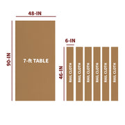 Championship Saturn II Billiard Cloth Pool Table Felt - 7-ft - Camel — image 2