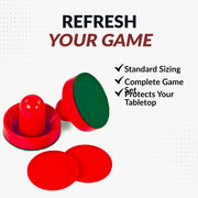 Hathaway Air Hockey 3.75" Strikers and 2.87" Pucks - Red — image 6