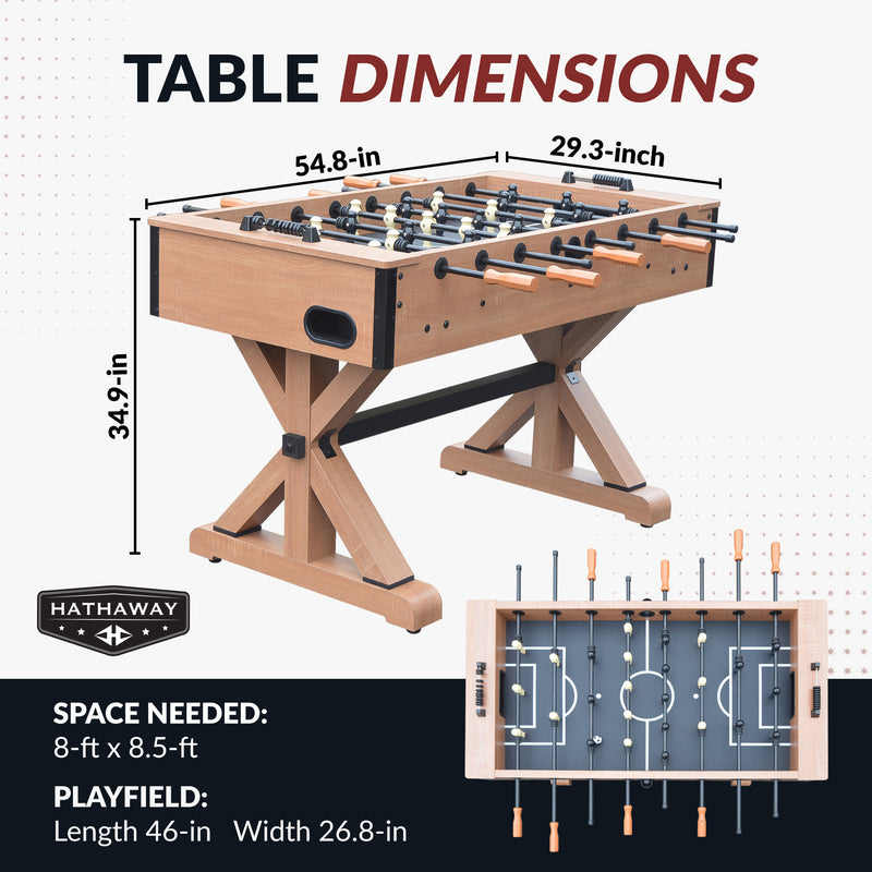 Daulton 55-in Foosball Table — image 3