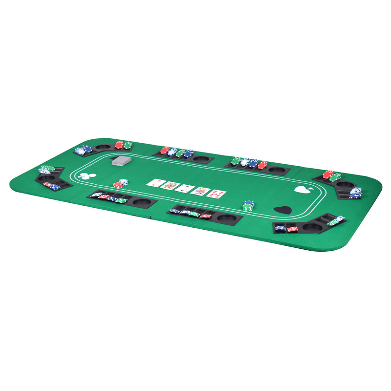 Hathaway No Limit 62-in Casino 3-in-1 Multi-Game Foldable Table Top Set — image 2