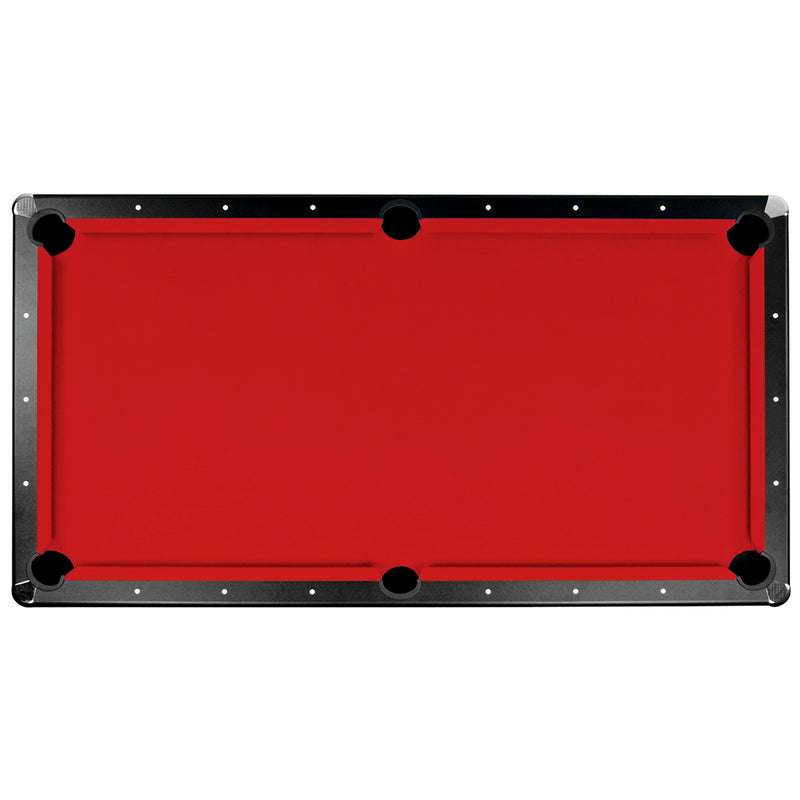 Championship Saturn II Billiard Cloth Pool Table Felt - 7-ft - Red — image 1