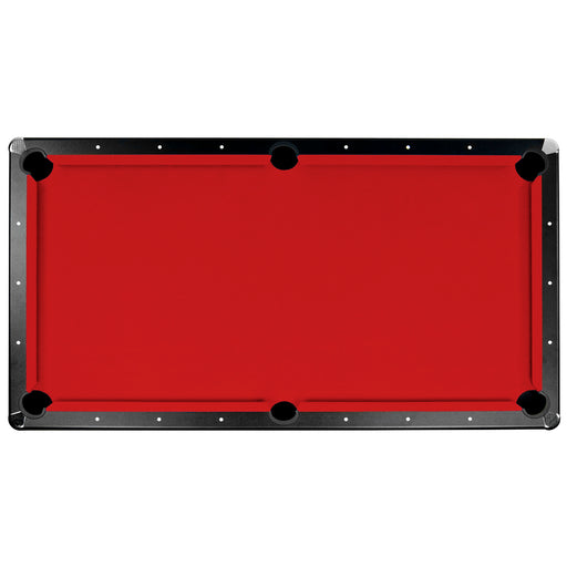 Championship Saturn II Billiard Cloth Pool Table Felt - 7-ft - Red — image 1