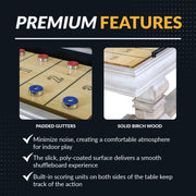 Hathaway Montecito 12-ft Shuffleboard Table - Driftwood Finish — image 6