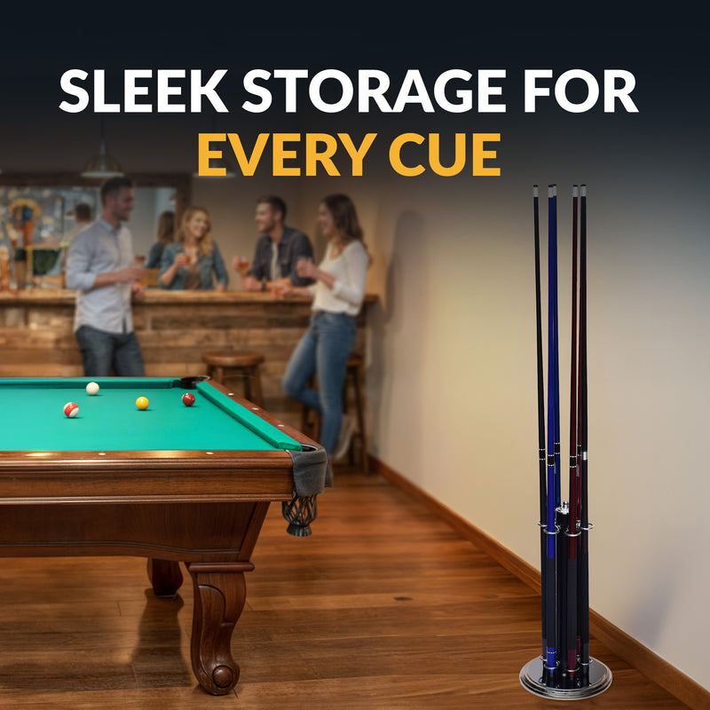 Hathaway Westmont 25-in Billiard Cue Stand - Black — image 7