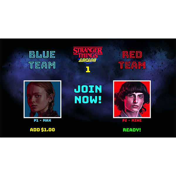 Stranger Things Arcade Redemption Game