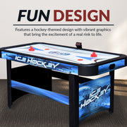 Hathaway Face-Off 60" Air Hockey Table with LED Scoring — image 8