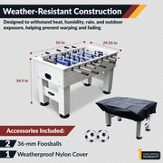 Highlander 55-in Outdoor Foosball Table — image 4