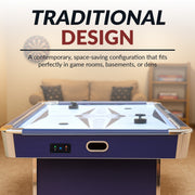 Hathaway Phantom II 90" Air Hockey Table with LED Scoring and Lights — image 8