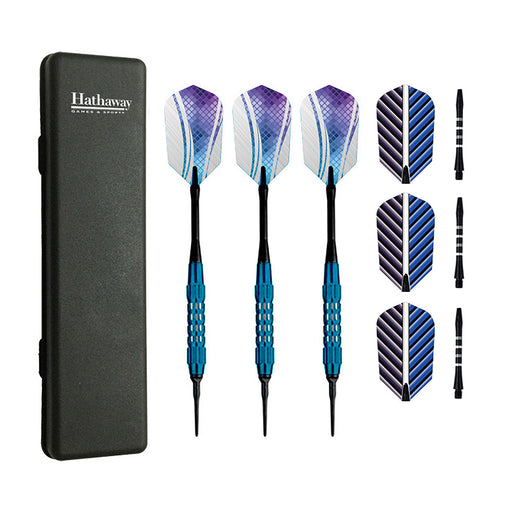 Hathaway Galaxy Soft Tip Darts with Alloy-Plated Barrels - 3 Piece Set — image 1