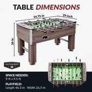 Driftwood 56-in Foosball Table — image 3